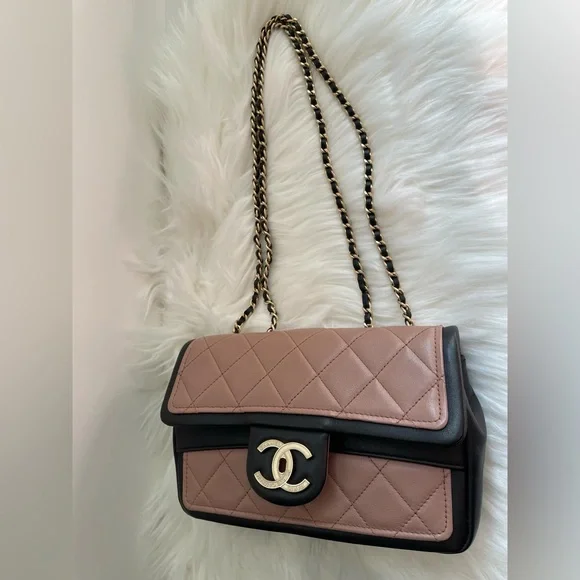 🎀Mini Rectangular - Bi Color Lambskin🎀 - Picture 5 of 13